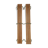 Lot of 2 former school benches