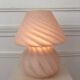 Mushroom lamp in Murano glass from the 1970s