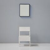 Blue Coloured and Mirrored Glass Wall Mirror, Italy, 1960s