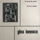 Gina ionesco, galerie arnaud, circa 1955. original poster in b&w