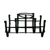 Wrought iron log holder