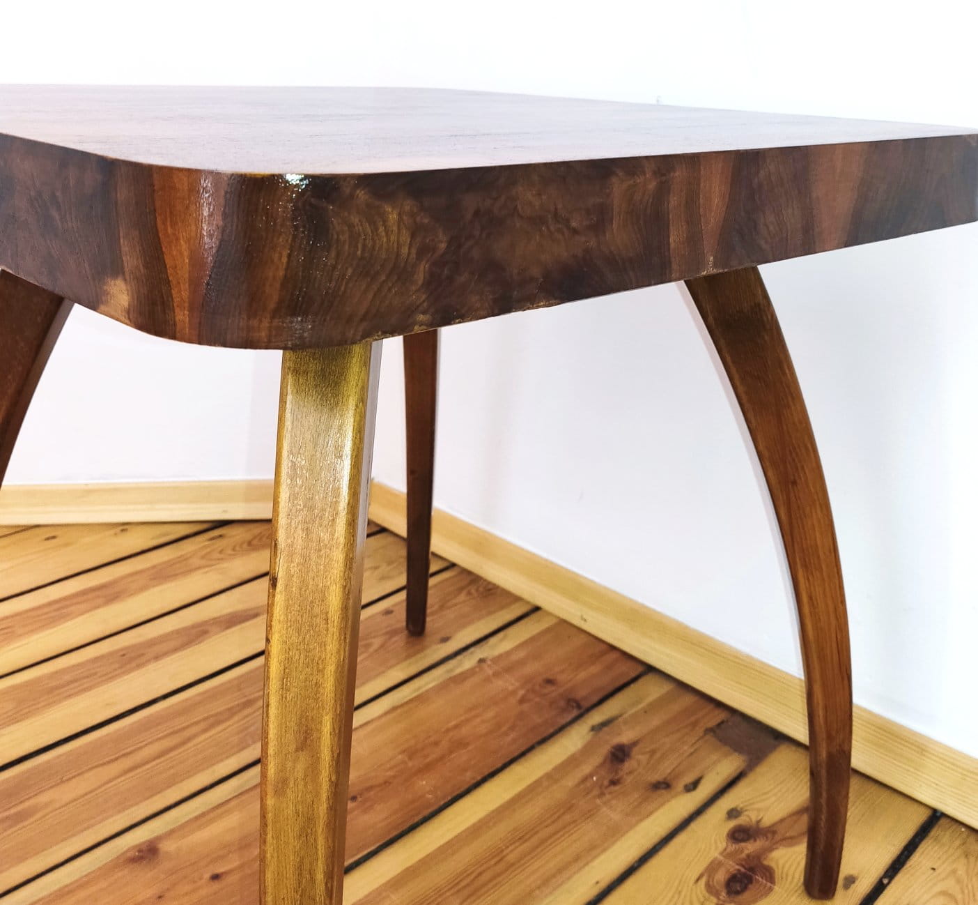 Spider Table by J. Halabala for UP Závody, Czechoslovakia, 1940s