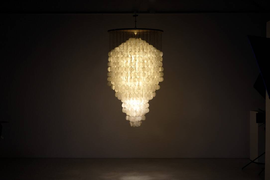 Panton style pendant  lamp, 1960's.