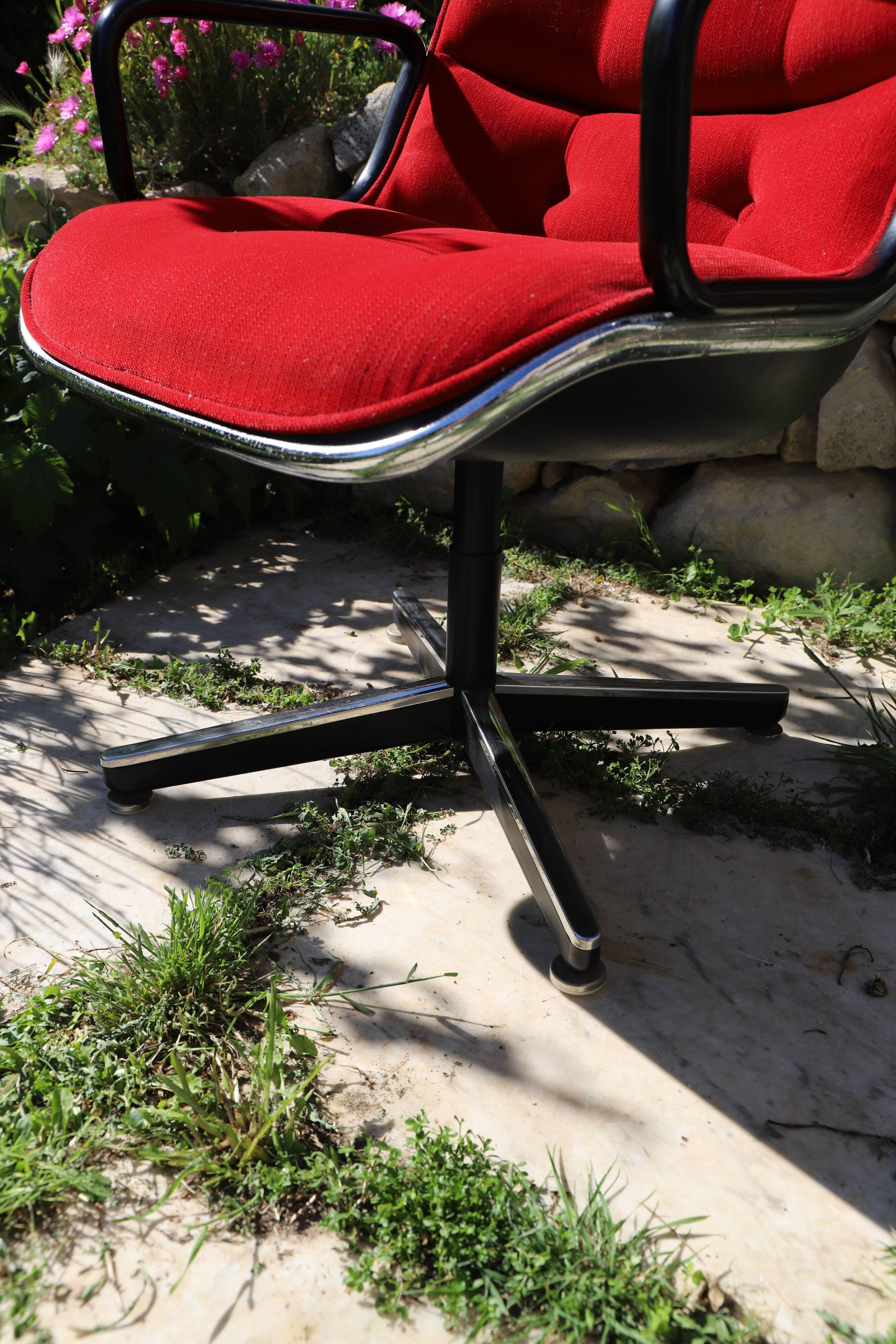 Armchair by Charles Pollock for Knoll 1970