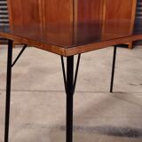 Black formica living room table 1970
