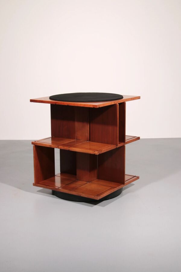 Bibliothèque modulaire rotative Gianfranco Frattini modèle 823, 1963 Italie