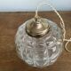 Art Deco glass pendant light