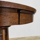Antique oak Art Deco games table / card table
