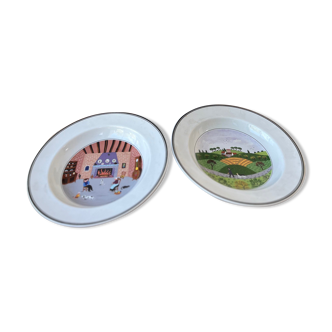 Assiettes creuses Villeroy et Boch