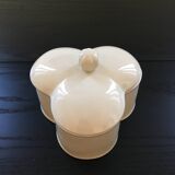 Porcelain clover sugar bowl