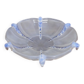 Centre de table en verre opalescent – Art Déco