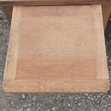 Administrative office 6 drawers 2 shelves old raw wood