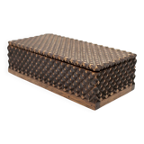 Brutalist pocket emptier with lid