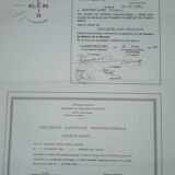 Valery Klein champagne bucket, numbered Baccarat crystal, brand new with certificate.