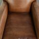 Sleekly designed sheepskin design armchair with a great appearance