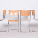 Set of four mart stam dining chairs - 1930s