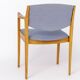 Paire de fauteuils allemands vintage | Années 1960 | Rénovés et rembourrés