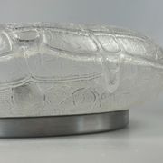 60s 70s ceiling lamp Plafoniere Ice Glass Doria Germany Space Age Design