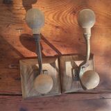 Wooden hooks
