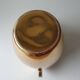 Art deco metal vase signed luxium france