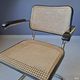 Chaise S64 noire, Marcel Breuer pour Thonet, 1981