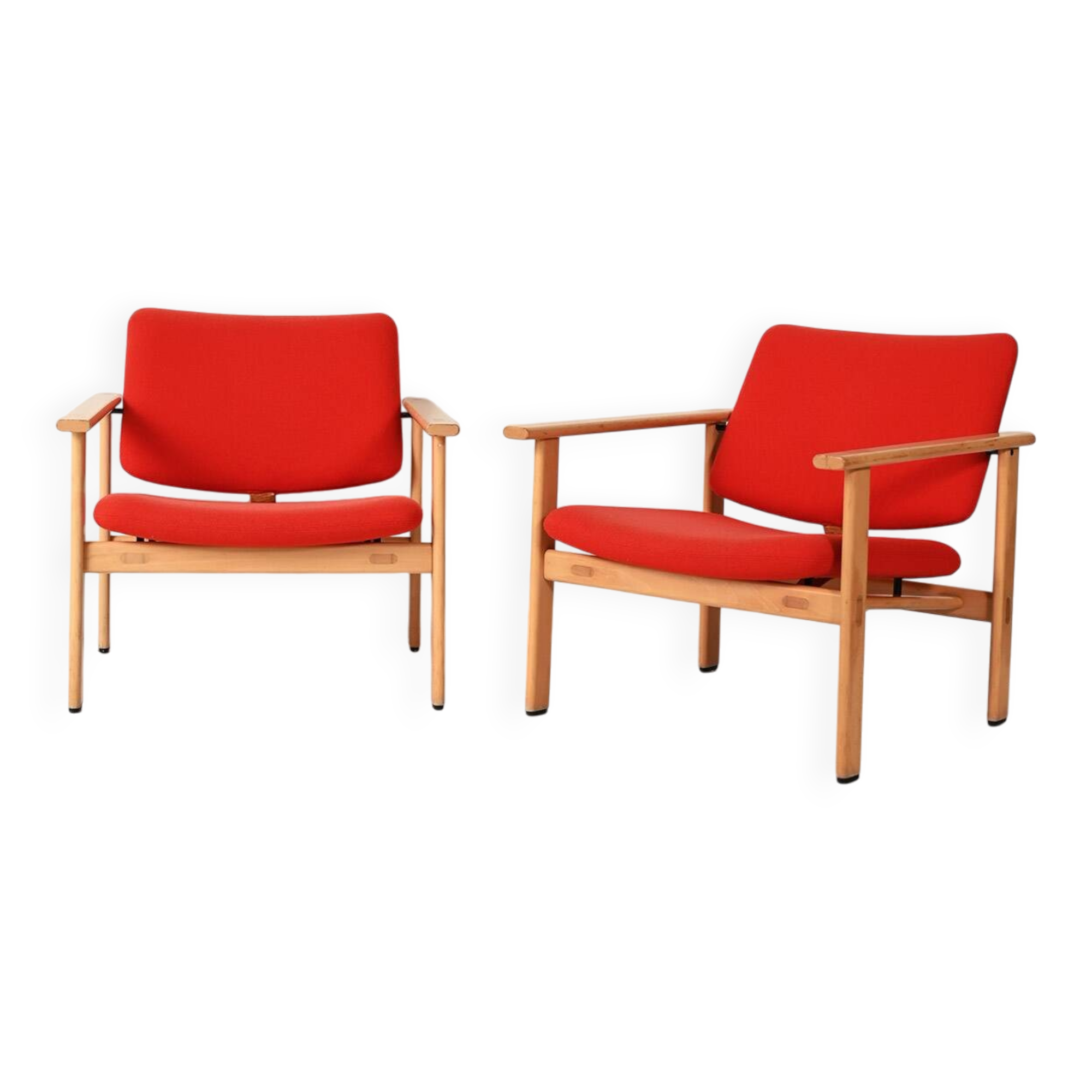 Pair of Danish Armchairs by Arne Jacobsen