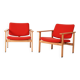 Pair of Danish Armchairs by Arne Jacobsen