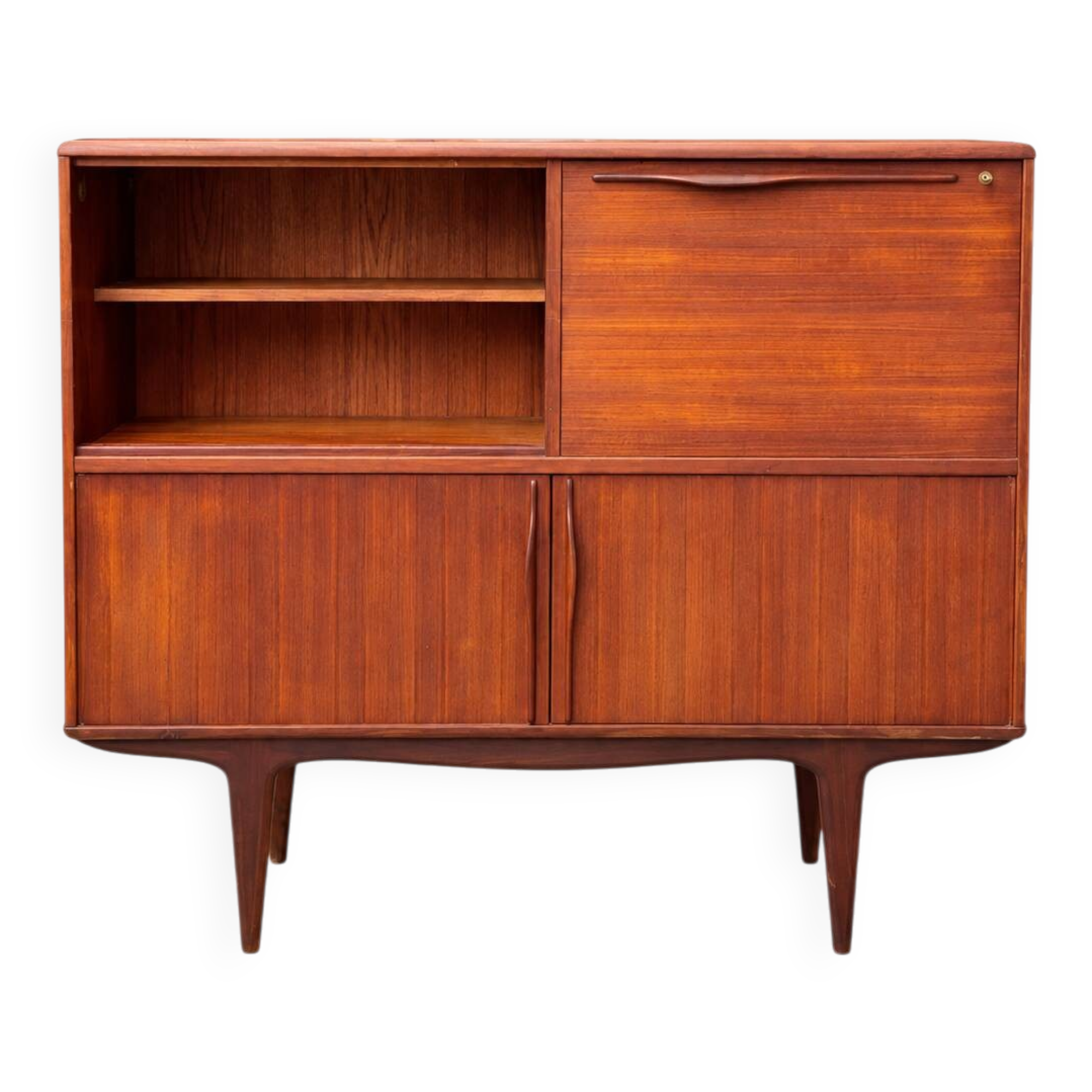 Vintage teak bar cabinet – 1960s