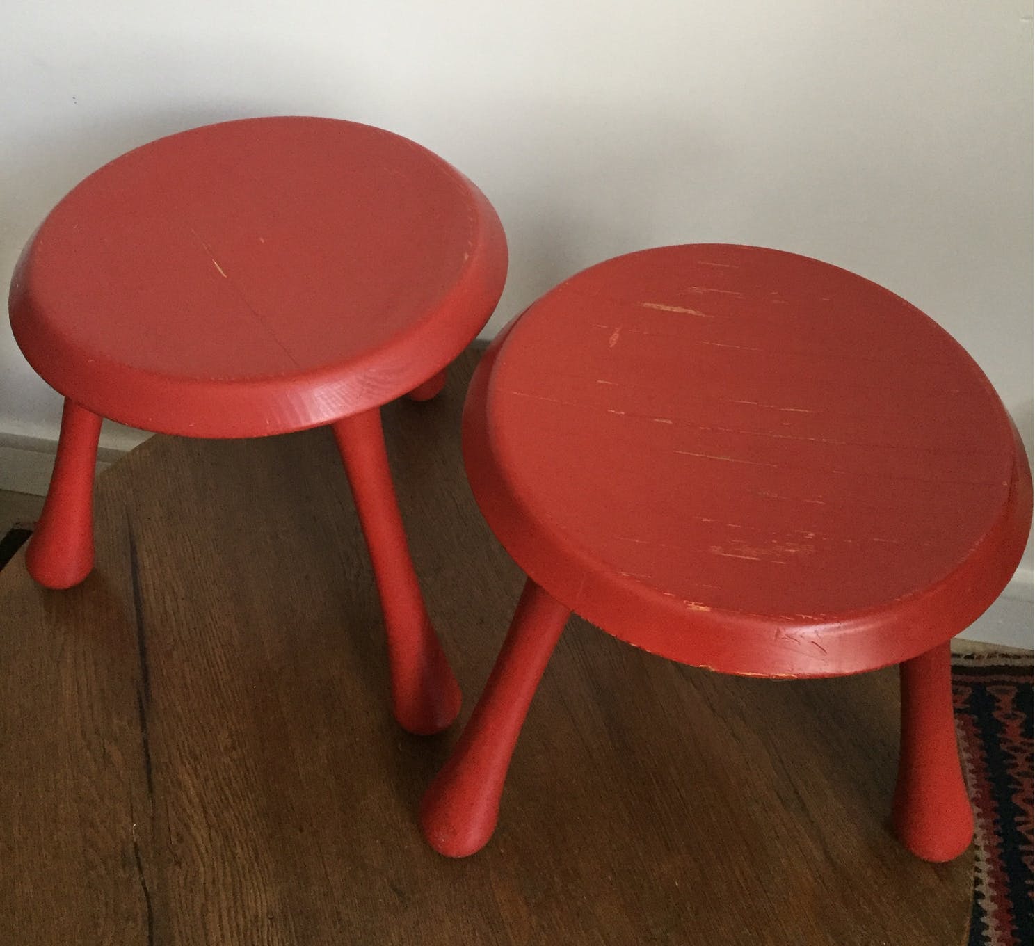 Pair of stools of Ingvar Kamprad for Habitat