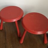 Pair of stools of Ingvar Kamprad for Habitat