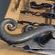 Antique door handles