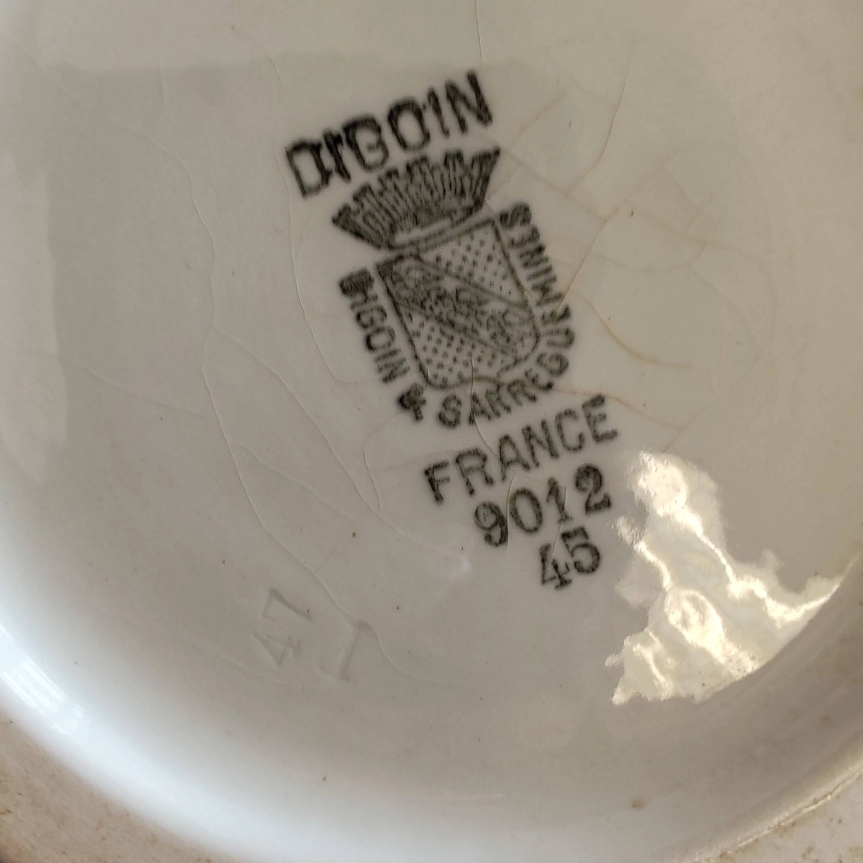 Old toilet bowl