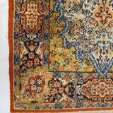 Handmade oriental wool rug 122cmx77cm