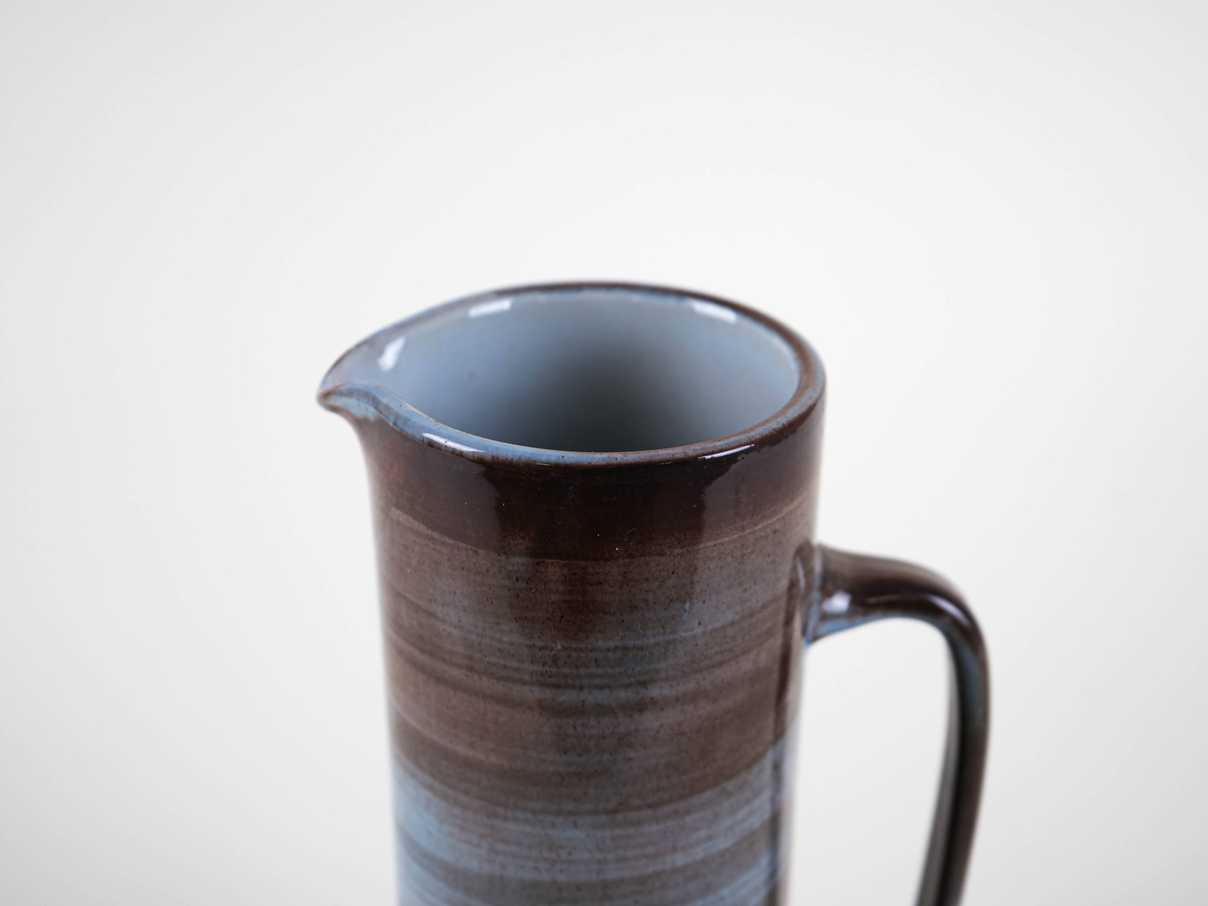 Ceramic jug, Danish design, 1960s, made in Denmark