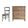 Atypical antique chest of drawers