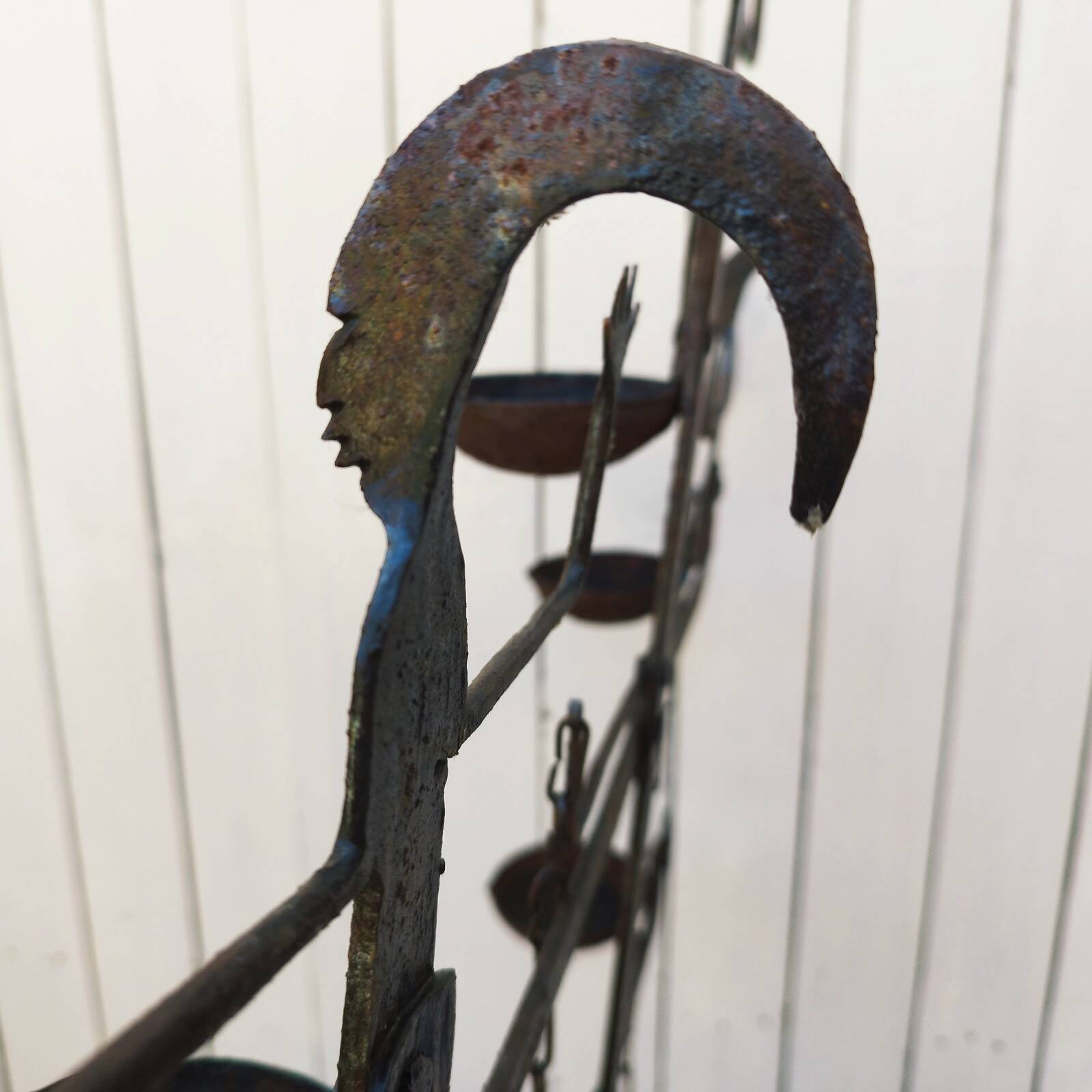 Large anthropomorph 50's Vintage candle holder