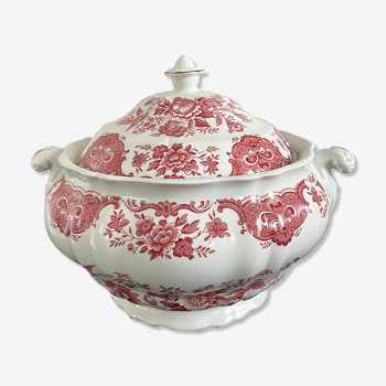 English porcelain soup bowl