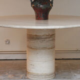 Travertine table edition Up & Up, Italy 1970