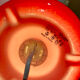 Red Lykta lamp IKEA