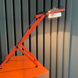 Red lamp model "Sintesi" of tavolo by Ernesto Gismondi for Artemide / Italy 70s