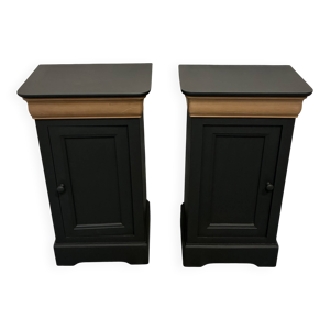 2 tables de chevet style - louis