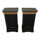 2 restored Louis Philippe style bedside tables