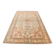 Shades Of Beige Rare Style Vintage Oushak Area Rug, 193x286 Cm