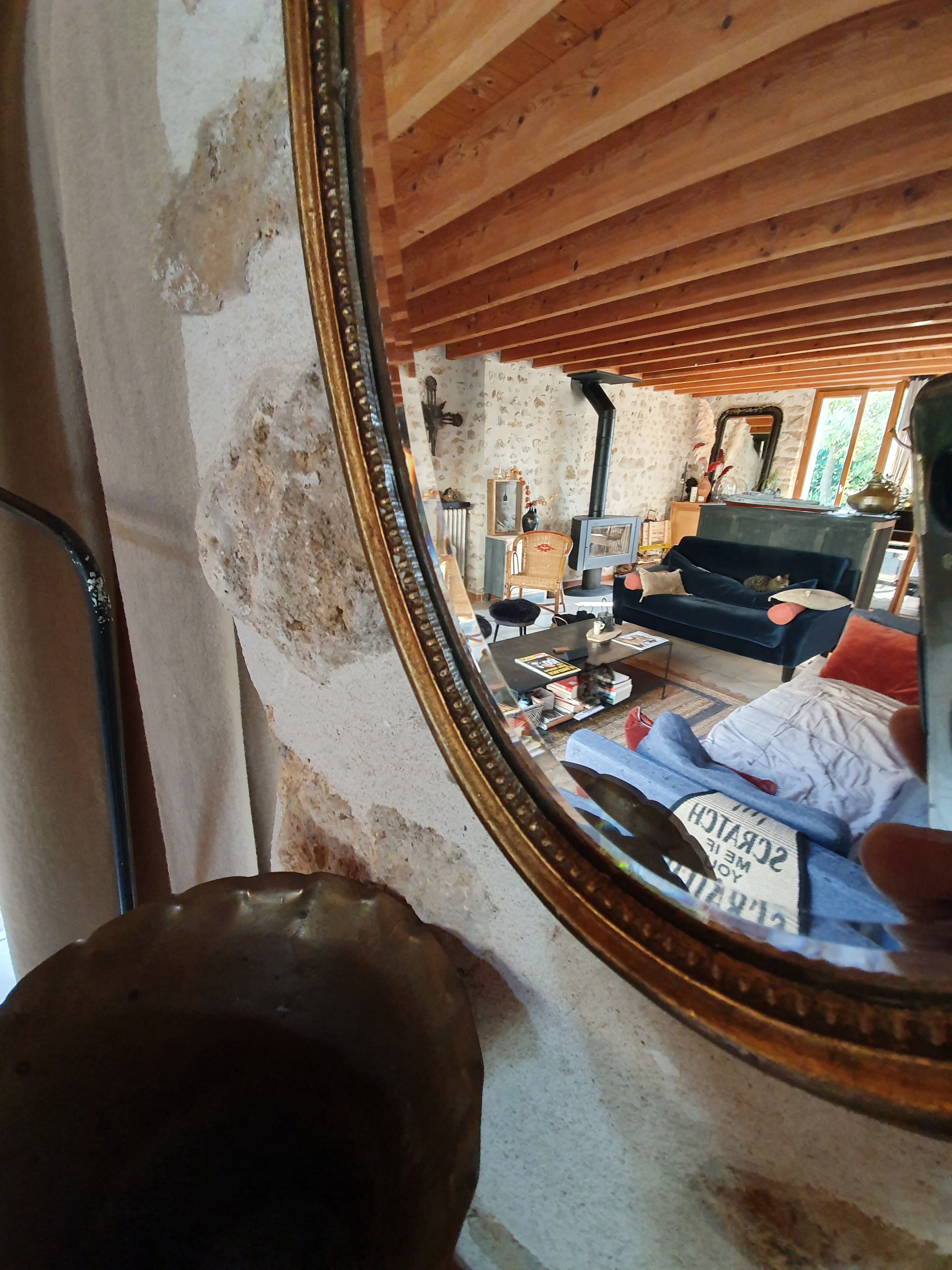 Vintage mirror 28x54cm