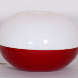 Lampe de table en verre midcentury, designer stepan tabery, opp jihlava, tchéquie, années 1960