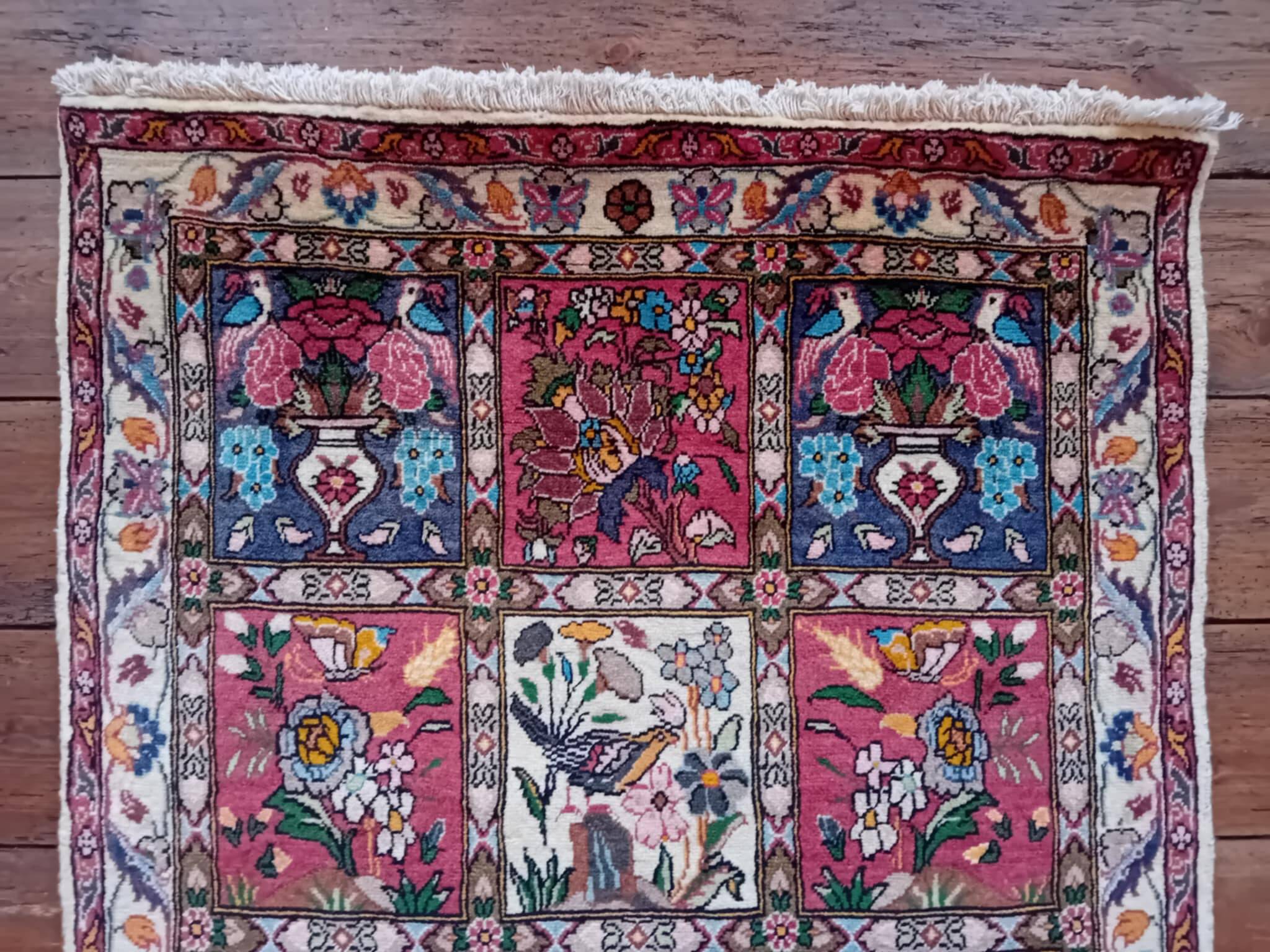 Handmade Persian Bachtiar Djahad rug 174x101cm