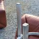 Tabouret haut de Naoto Fukasawa en fonte d’aluminium Magis éditeur Italy