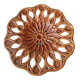 Openwork and glazed ceramic fruit bowl, 1960s-70s.
