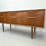 Vintage sideboard with 6 drawers by Austinsuite, designed by Frank Guille