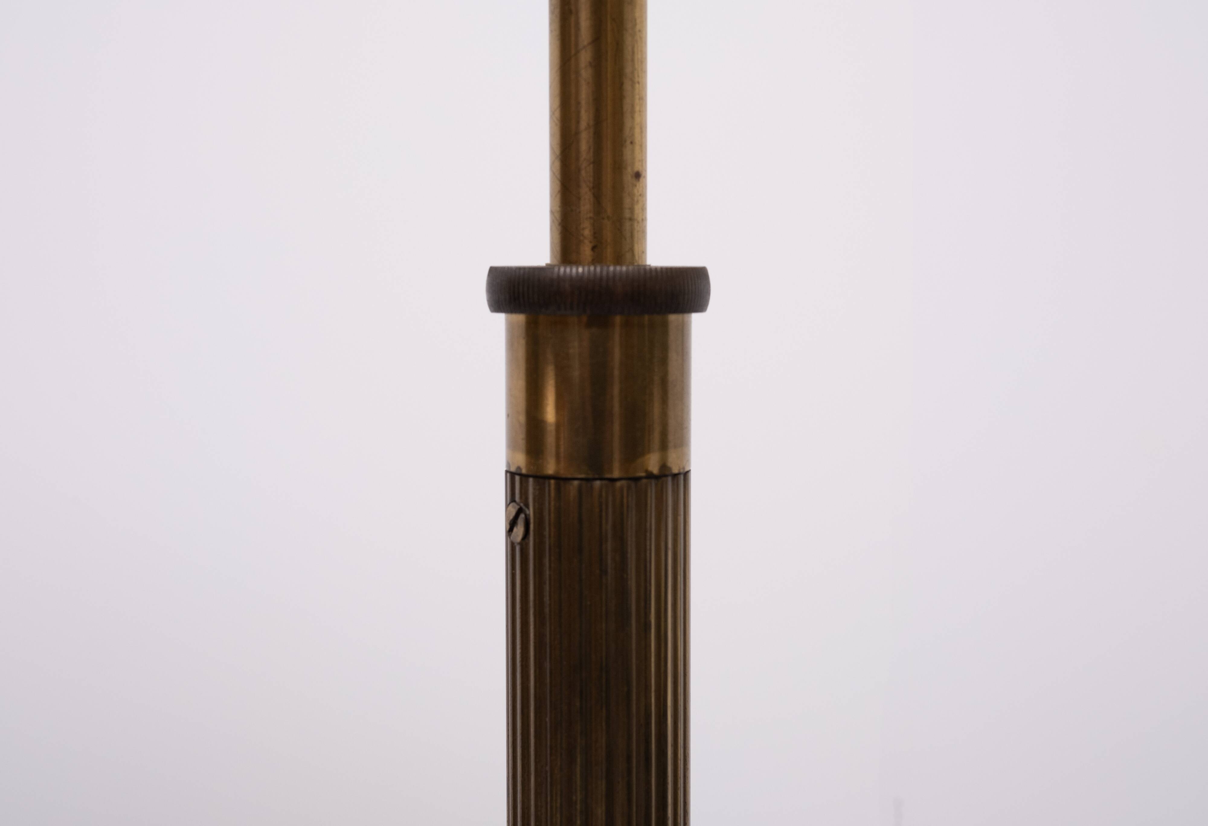 Pair of classic swing arm floor lamps from the 1980s, Germany